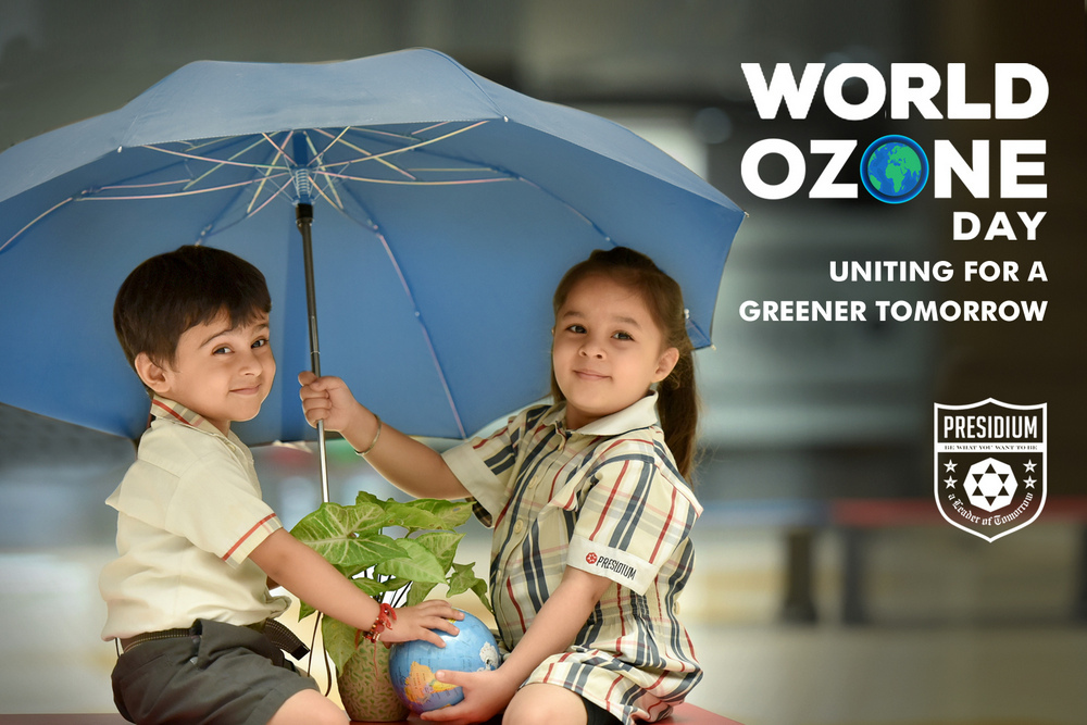 Presidium Rajnagar, PRESIDIANS MARKS WORLD OZONE DAY WITH AWARENESS